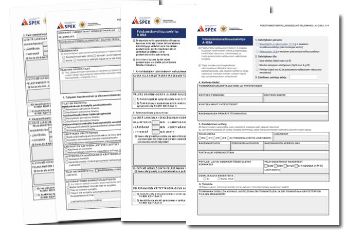 Kuva: SPEK poistumisturvallisuusselvityksen laatimisopas